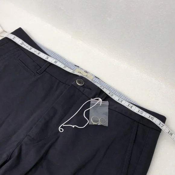 NEW Perk Pants Men's Slim Fit Stretch Chino's Ink Blue Size 33/30 - Picture 10 of 14